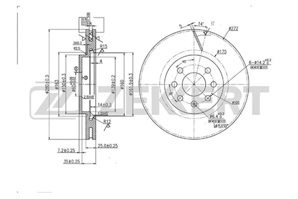 Brake Disc (BS-5307)