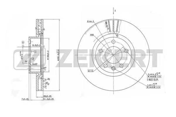 Brake Disc (BS-5600)