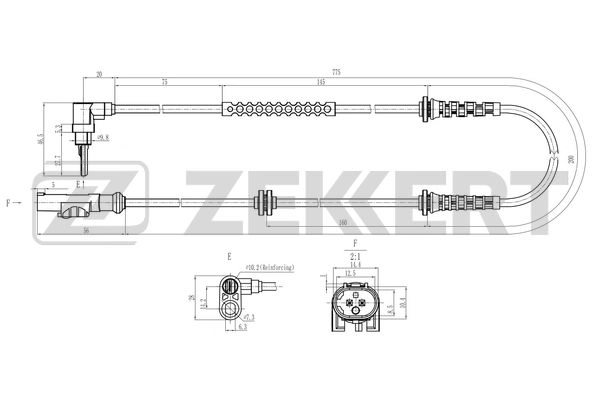 Sensor, wheel speed (SE-6189)