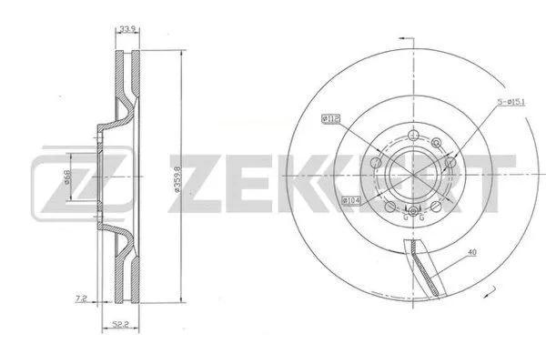 Brake Disc (BS-5936)