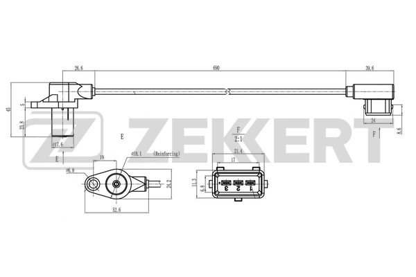 Sensor, crankshaft pulse (SE-4073)