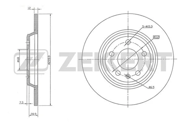 Brake Disc (BS-5842)