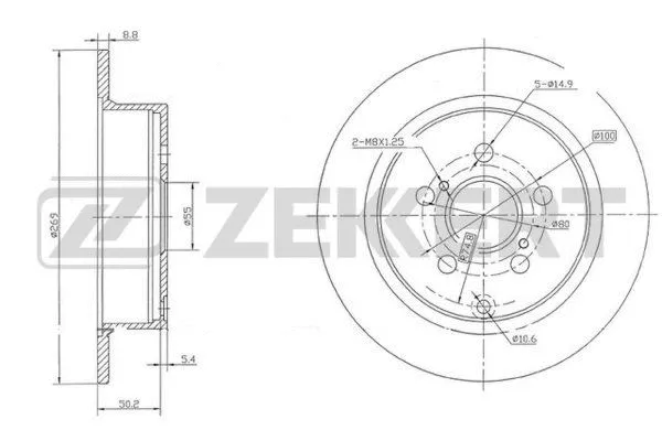 Brake Disc (BS-5702)