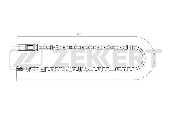 Warning Contact, brake pad wear (BS-8101)