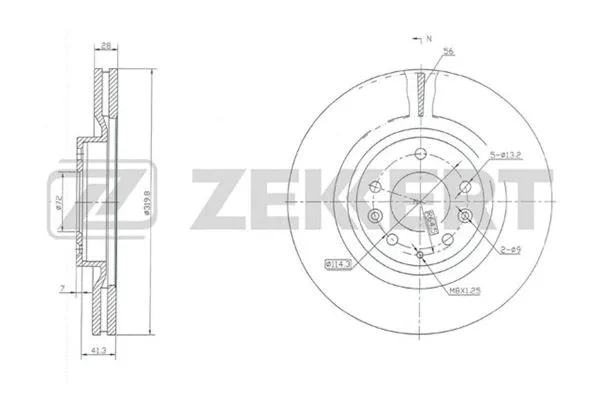 Brake Disc (BS-5746)