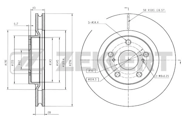 Brake Disc (BS-5430B)