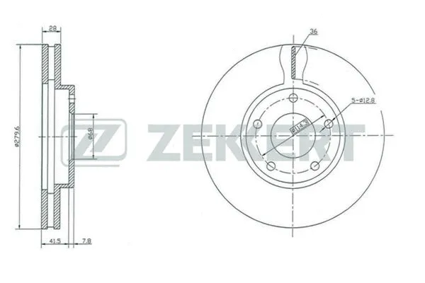 Brake Disc (BS-5325)