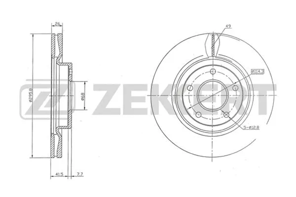 Brake Disc (BS-5482)