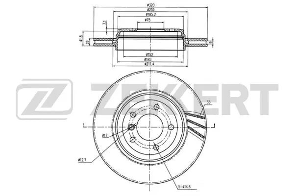 Brake Disc (BS-6223B)