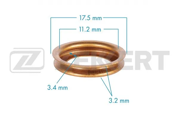 Seal Ring, oil drain plug (BE-3571)