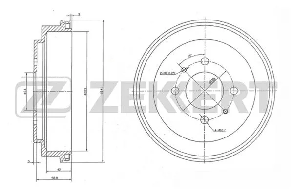 Brake Drum (BS-5538)
