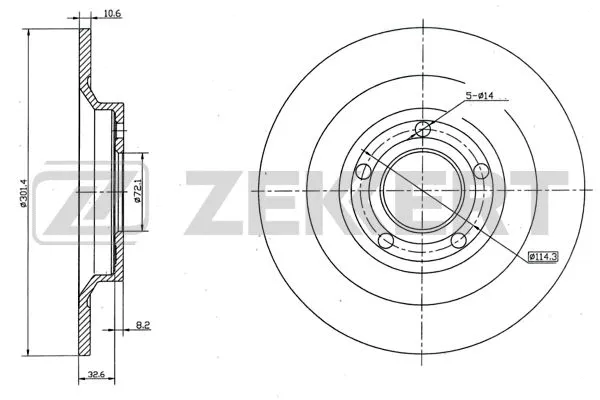 Brake Disc (BS-5928)