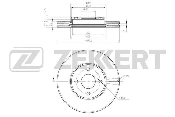 Brake Disc (BS-6471)