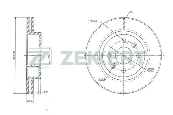 Brake Disc (BS-5374)