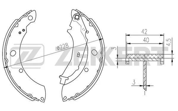 Brake Shoe Set