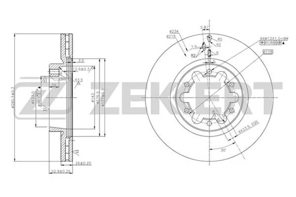Brake Disc (BS-5653)