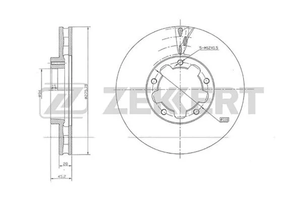 Brake Disc (BS-5743)