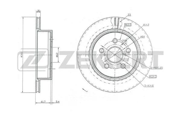 Brake Disc (BS-5649)