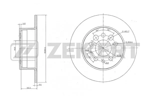 Brake Disc (BS-5120)