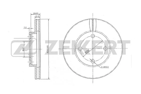 Brake Disc (BS-5077)
