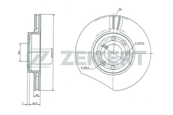 Brake Disc (BS-5231)