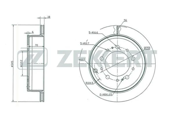 Brake Disc (BS-5244)
