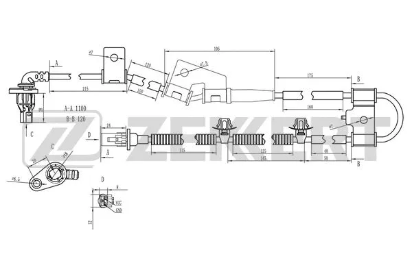 Sensor, wheel speed (SE-6103)