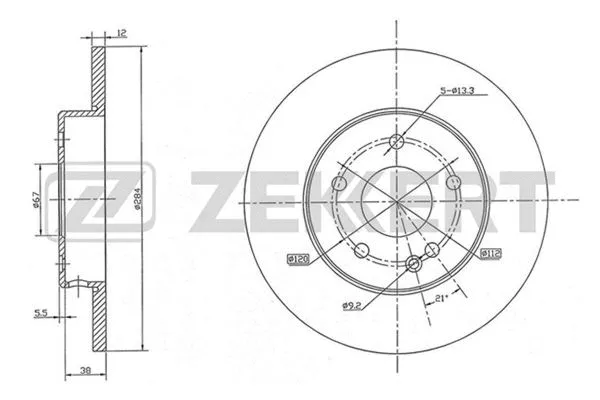 Brake Disc (BS-5059)