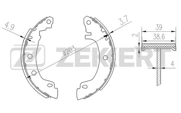 Brake Shoe Set
