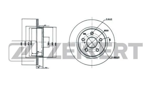 Brake Disc (BS-6191)
