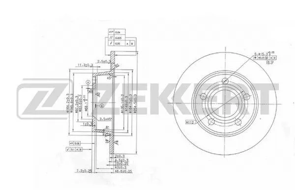 Brake Disc (BS-5953)
