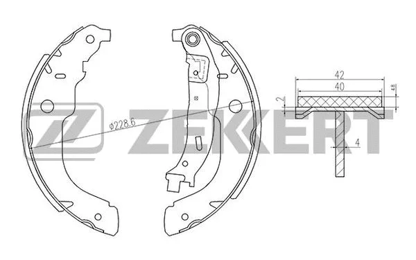 Brake Shoe Set