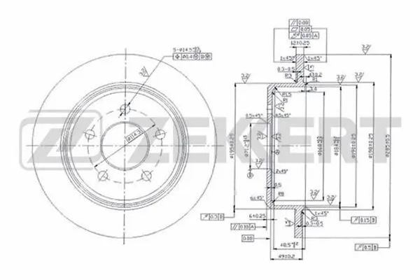 Brake Disc (BS-5918)
