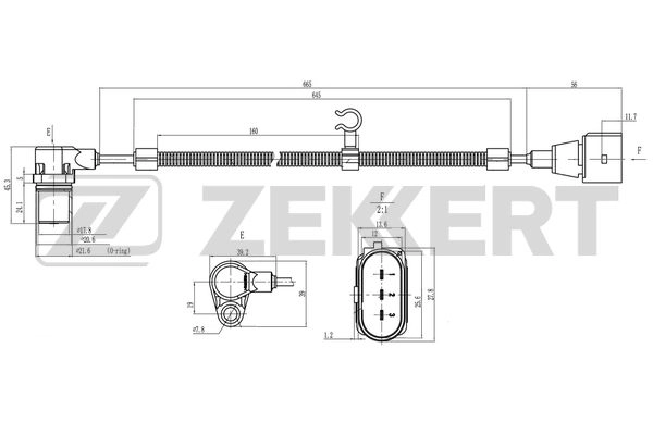 Sensor, crankshaft pulse (SE-4046)