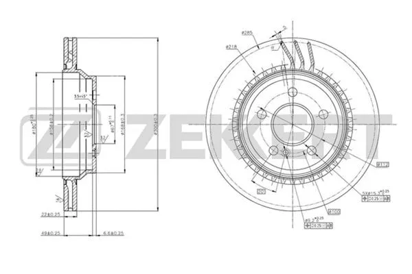 Brake Disc (BS-5786)