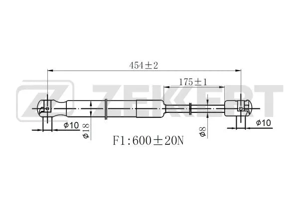 Gas Spring, boot/cargo area (GF-2283)