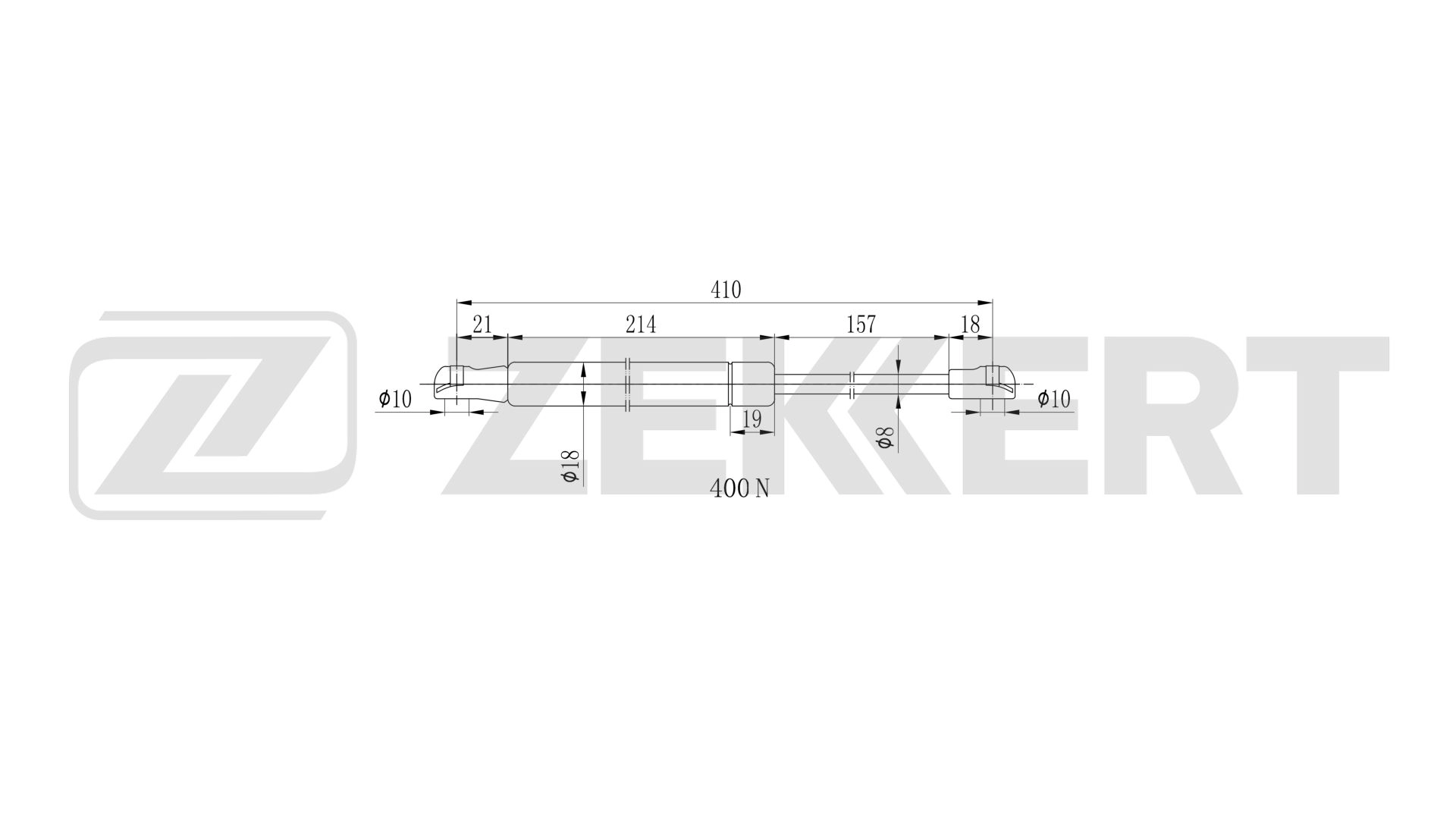 Gas Spring, boot/cargo area (GF-2562)