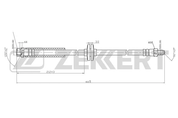 Brake Hose (BS-9436)
