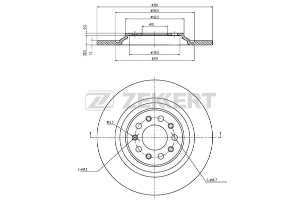 Brake Disc (BS-6468)