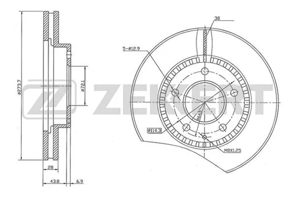 Brake Disc (BS-5218)