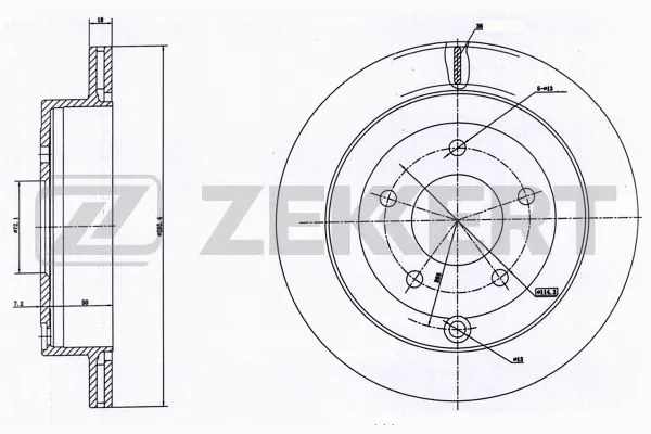 Brake Disc (BS-5937)