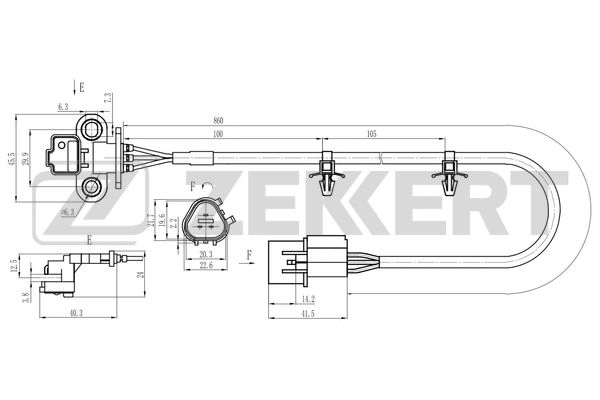 Sensor, crankshaft pulse (SE-4108)