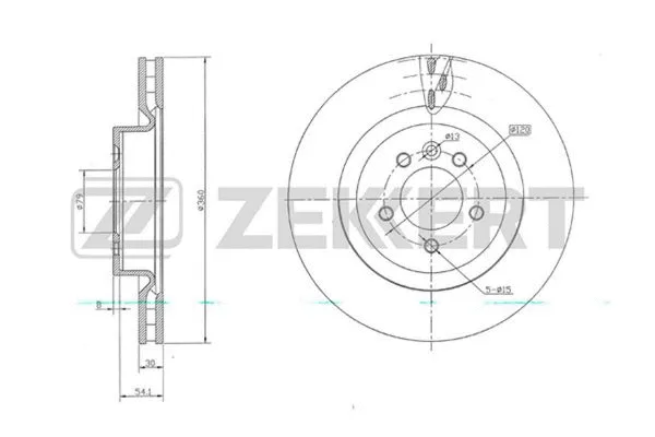 Brake Disc (BS-5721)