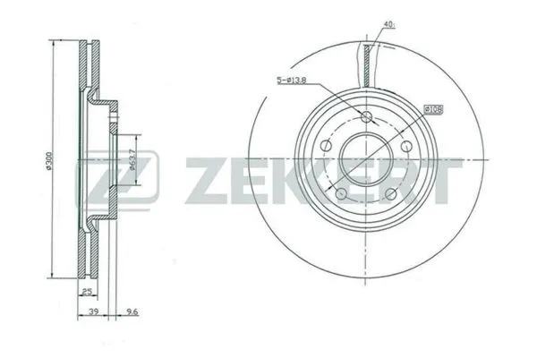 Brake Disc (BS-5006)