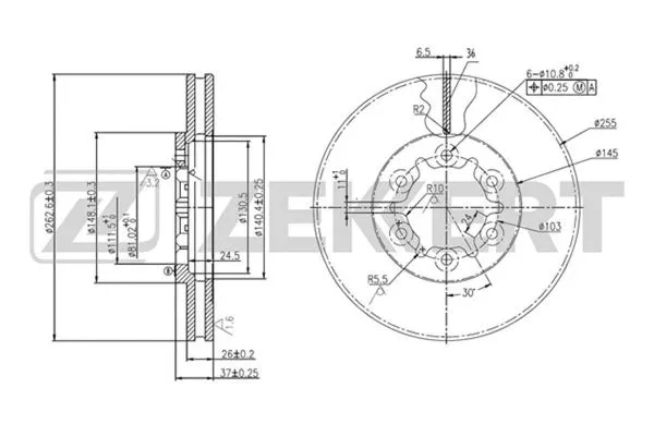 Brake Disc (BS-5798)