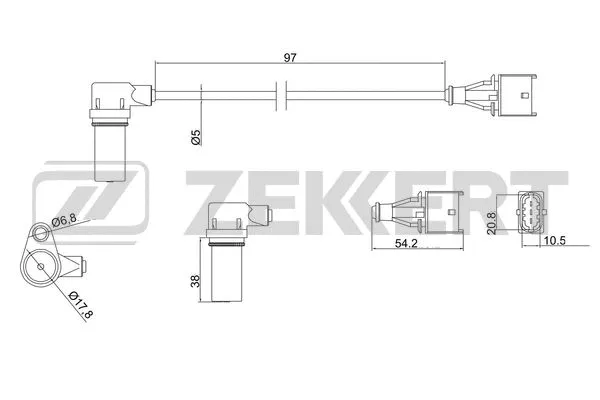 Sensor, crankshaft pulse (SE-4033)