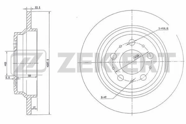Brake Disc (BS-5298)