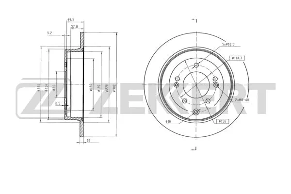 Brake Disc (BS-6250)