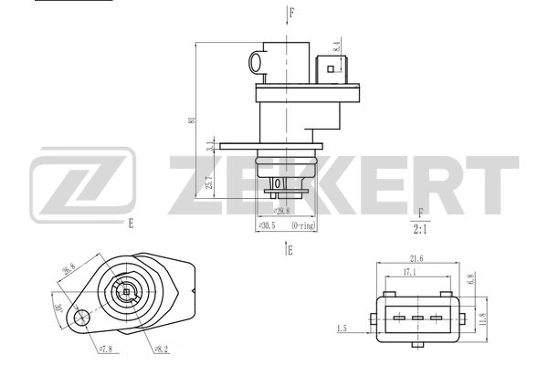 Sensor, speed (SE-8515)