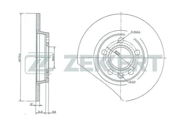 Brake Disc (BS-5094)